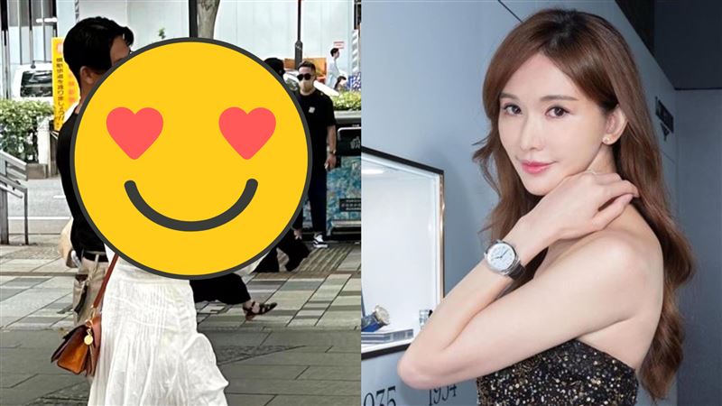 林志玲約會AKIRA被拍　白裙背影如仙女