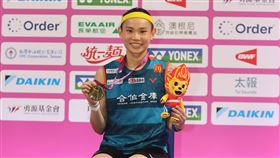 台灣女單一姊戴資穎奪下台北賽第5冠。（圖／大會提供）