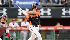 ▲轉戰統一獅的林益全6月是全隊最火熱的打者。（資料
圖／統一獅球團提供）