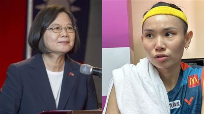 小戴直落二奪台北賽第5冠　蔡英文說話了