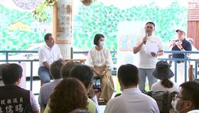 ▲侯友宜、許淑華出席新北、南投縣市交流-參訪竹山小鎮文創