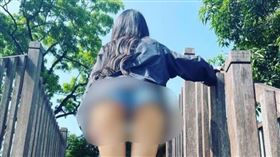 台中夫妻經營網拍，在大坑步道拍裸照上傳吸客，遭判刑也不以為意。（圖／翻攝推特、IG）