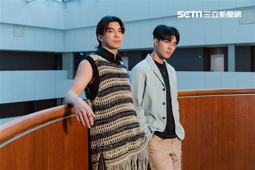 林哲熹、陳昊森三立新聞網專訪。（圖／記者楊澍攝影）