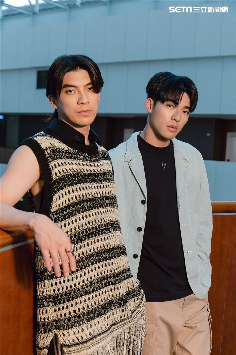 林哲熹、陳昊森三立新聞網專訪。（圖／記者楊澍攝影）