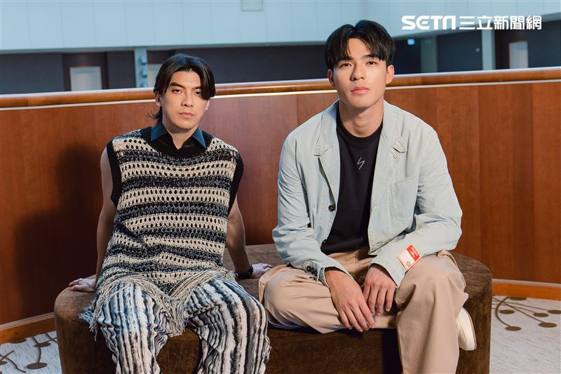 林哲熹、陳昊森三立新聞網專訪。（圖／記者楊澍攝影）