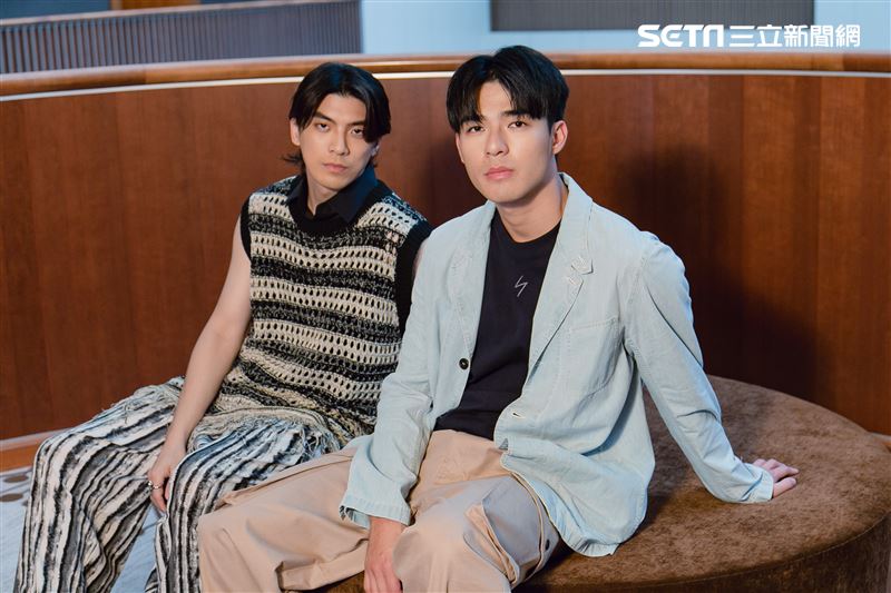 林哲熹、陳昊森三立新聞網專訪。（圖／記者楊澍攝影）