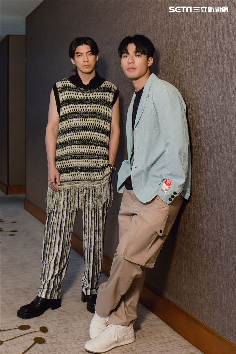 林哲熹、陳昊森三立新聞網專訪。（圖／記者楊澍攝影）