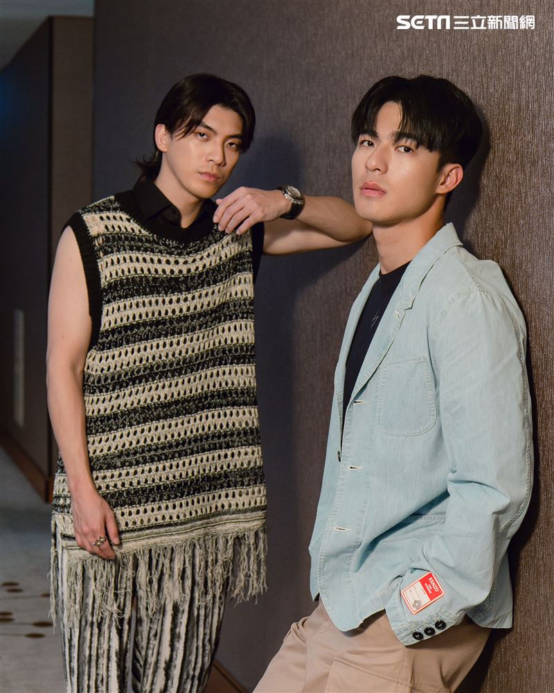 林哲熹、陳昊森三立新聞網專訪。（圖／記者楊澍攝影）