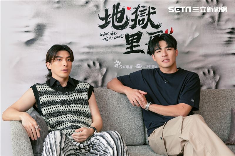 林哲熹、陳昊森三立新聞網專訪。（圖／記者楊澍攝影）