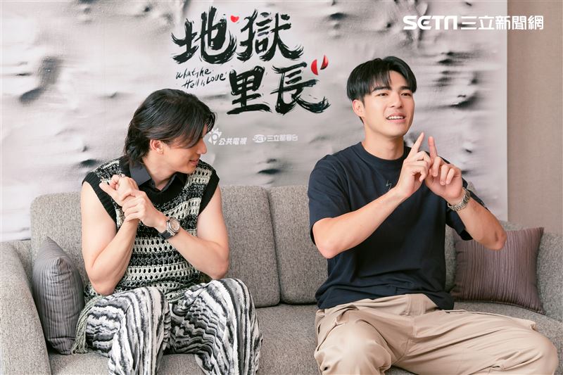 林哲熹、陳昊森三立新聞網專訪。（圖／記者楊澍攝影）