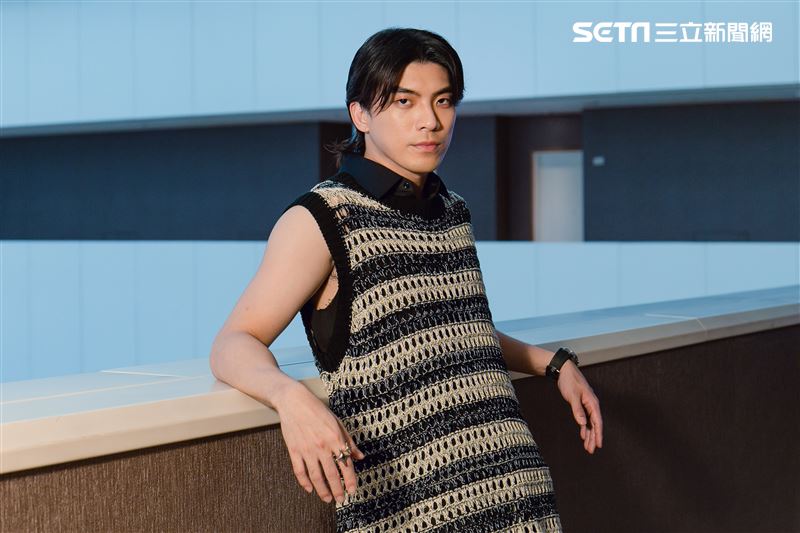 林哲熹三立新聞網專訪。（圖／記者楊澍攝影）