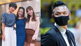 大牙控遭黑人伸魔爪！黑澀會美眉貝童彤挺她（圖／翻攝自大牙、黑人臉書）