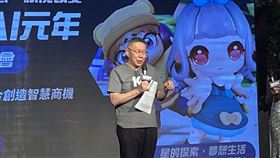 柯文哲。（圖／記者許皓婷攝影）