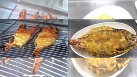 台中,手臂蝦炒飯(圖/記者陳佳鈴攝影)