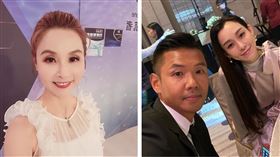 「提到黑人陳建州」遭威脅提告，許聖梅掀後台內幕。（合成圖／翻攝自雙方臉書）