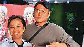 Kolas（左）遭爆與競選花蓮縣長期間的隨扈李男（右）發生不倫戀。（讀者提供）