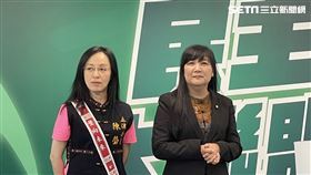 ▲中執會後賴清德主席召開記者會，徵召詹紀緹選竹縣一選區、伍麗華山地原住民、陳瑩平地原住民、與曾玟學合作苗縣二選區（圖／記者高逸帆攝影）