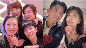 蕭敬騰求婚經紀人女友林有慧，賈靜雯、修杰楷到場見證。（圖／翻攝自賈靜雯 臉書）