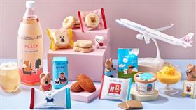 華航攜手五桐號推出機上限定甜點。（圖／中華航空提供）