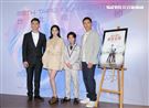温昇豪、邵雨薇、陳澤耀、陳少卉張書瑋導演出席《我和我的賽車老爸》世界首映記者會。（圖／記者楊澍攝影）