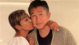 ▲上山詩鈉；梁朝偉。（圖／翻攝自上山詩鈉IG）