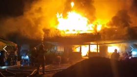 嘉義,火災,三合院