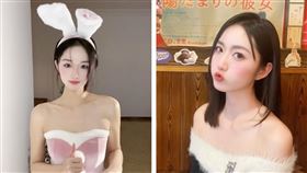 中國網紅「煥兒」私密片外流，她認了是前男友所拍已報警。（圖／翻攝自煥兒抖音）