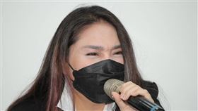 網紅李伊妍公開受訪。（圖／記者楊澍攝影）