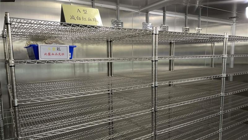 鬧血荒！台中血液庫存「拉警報」剩2.6天