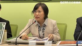 ▲民進黨立院黨團幹事長劉世芳、書記長莊瑞雄、林志潔教授召開「重啟一中服貿是假議題」記者會（圖／記者高逸帆攝影）