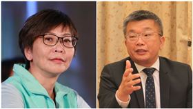 蔡壁如參選台中第一選區，挑戰蔡其昌。（組合圖／民眾黨提供、資料照）