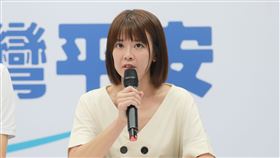 侯友宜競選辦公室副執行長謝政達、發言人江怡臻、呂家愷。（圖／侯友宜競選工作室提供）