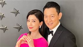 賈靜雯 劉德華（圖／翻攝自臉書）