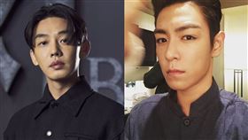 T.O.P、劉亞仁。（圖／翻攝自IG）