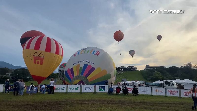 台東熱氣球嘉年華吸睛！天未亮售票區爆滿