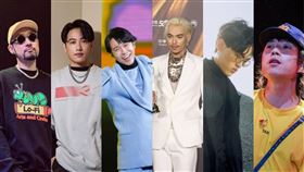 HotDog熱狗、熊仔、吳青峰、HUSH、鶴 The Crane、趙雷。（組圖／翻攝自HotDog熱狗IG、索尼音樂提供、記者林聖凱攝影、記者邱榮吉攝影、翻攝自鶴臉書、趙雷微博）