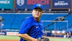 ▲柳賢振。（資料照／取自多倫多藍鳥FB）