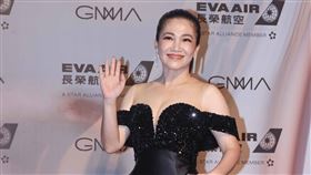 ▲黃妃火辣現身金曲紅毯。（圖／記者邱榮吉、楊澍攝影）
