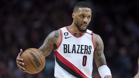 ▲拓荒者一哥里拉德（Damian Lillard）親自喊出「交易我」，傳個人偏好下家是熱火隊。（圖／美聯社／達志影像）