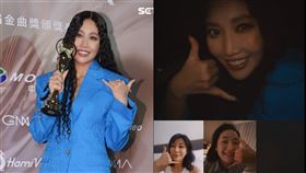 ▲A-Lin，賈靜雯，劉雅瑟。（圖／翻攝自微博）