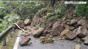 新／南投台14線土石坍方　翠峰往昆陽斷路（圖／翻攝畫面）