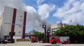 中興紡織,火警,OHCA,楊梅（圖／翻攝畫面）