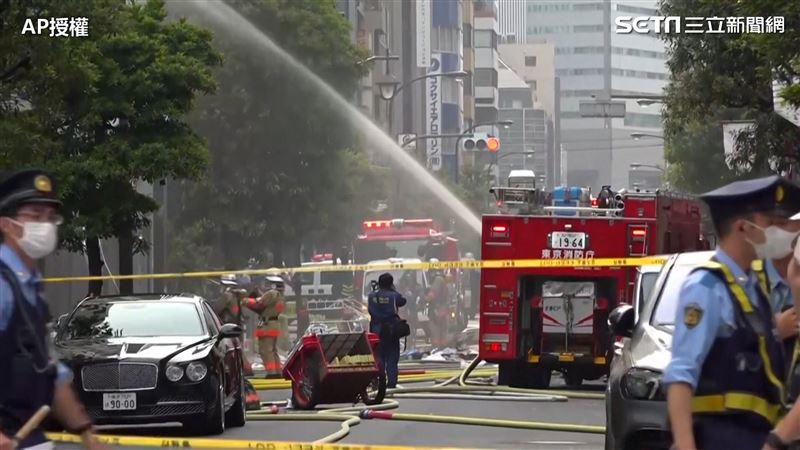 東京新橋大樓驚傳恐怖爆炸　釀4人受傷