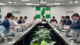 美國國會跨黨派幕僚拜會民進黨（圖／民進黨提供）