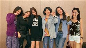 七朵花,合體,趙小僑,賴薇如,仔仔周靂岑,饅頭邱麒霏。圖／林修毅提供