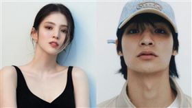 韓韶禧被網友抓包和小2歲的模特兒蔡鐘碩戀愛中。(圖/翻攝IG)