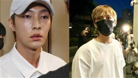 ▲炎亞綸離去時痛哭稱自己沒有偷拍。（圖／侯世駿攝）