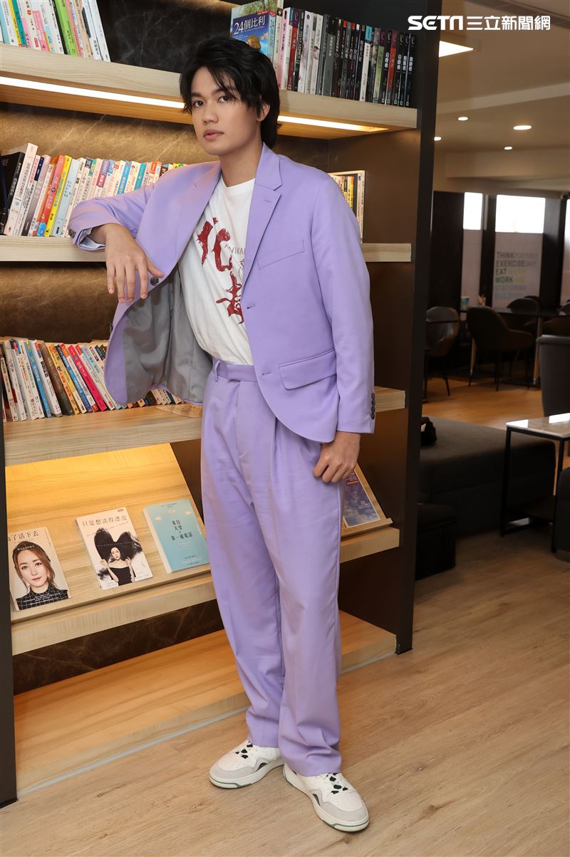 「化劫」劉子銓三立新聞網專訪。（圖/記者邱榮吉攝影）