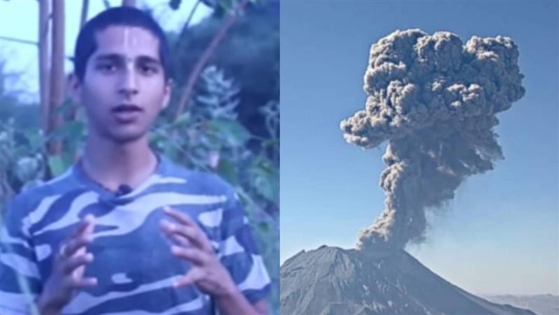 恐怖！印度神童預言再發威  真的火山爆發
