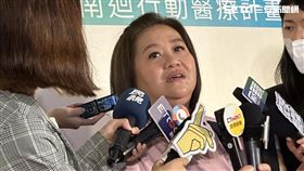 鍾欣凌講到眼眶泛淚。（圖／記者黃閔攝影）